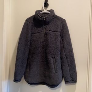 Abercrombie Soft A&F Sherpa Half Zip